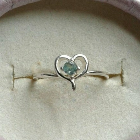 Natural Alexandrite Sterling Silver Ring - Picture 3 of 5